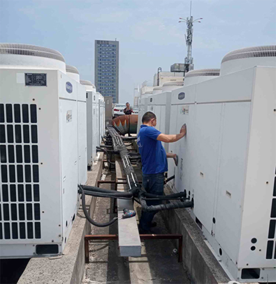 乐陵中央空调制热和不制冷系统维修方法